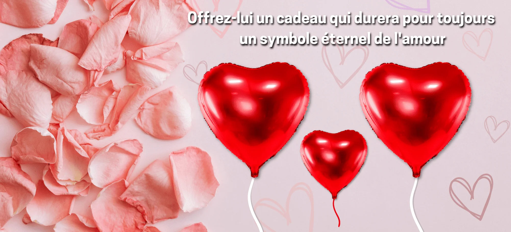 Ballon Hélium Cœur Bleu - Jour de Fête - Saint-Valentin - Événements