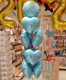 BOUQUET OF 9 SPECIAL GENDER REVEAL BALLOONS