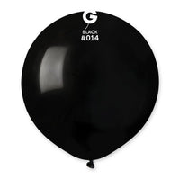 lot de ballons noirs 48 cm en latex biodégradable pour décoration de fête