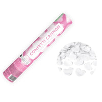 CANON CONFETTI CŒUR BLANC 28CM