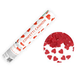 CANON CONFETTI COEUR ROUGE 28CM