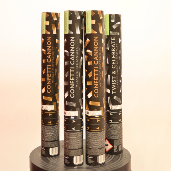 Pack Full Party Rectangles – Or & Argent