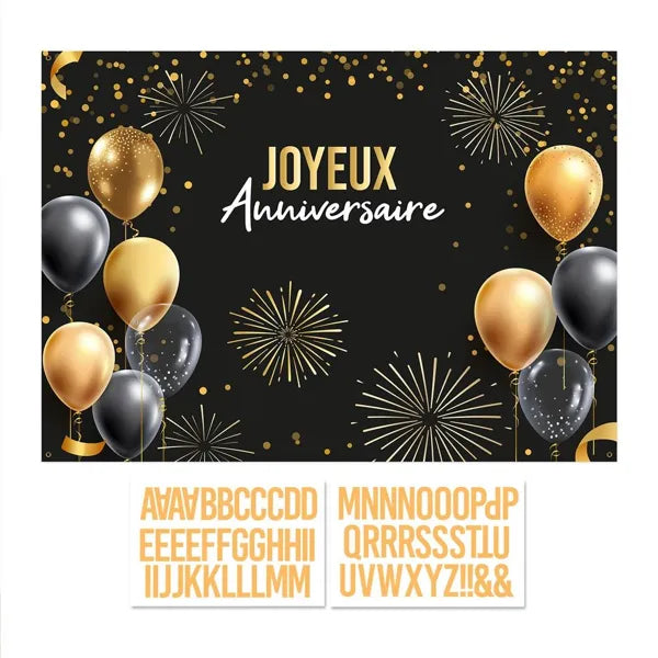 CUSTOMIZABLE BIRTHDAY WALL CANVAS