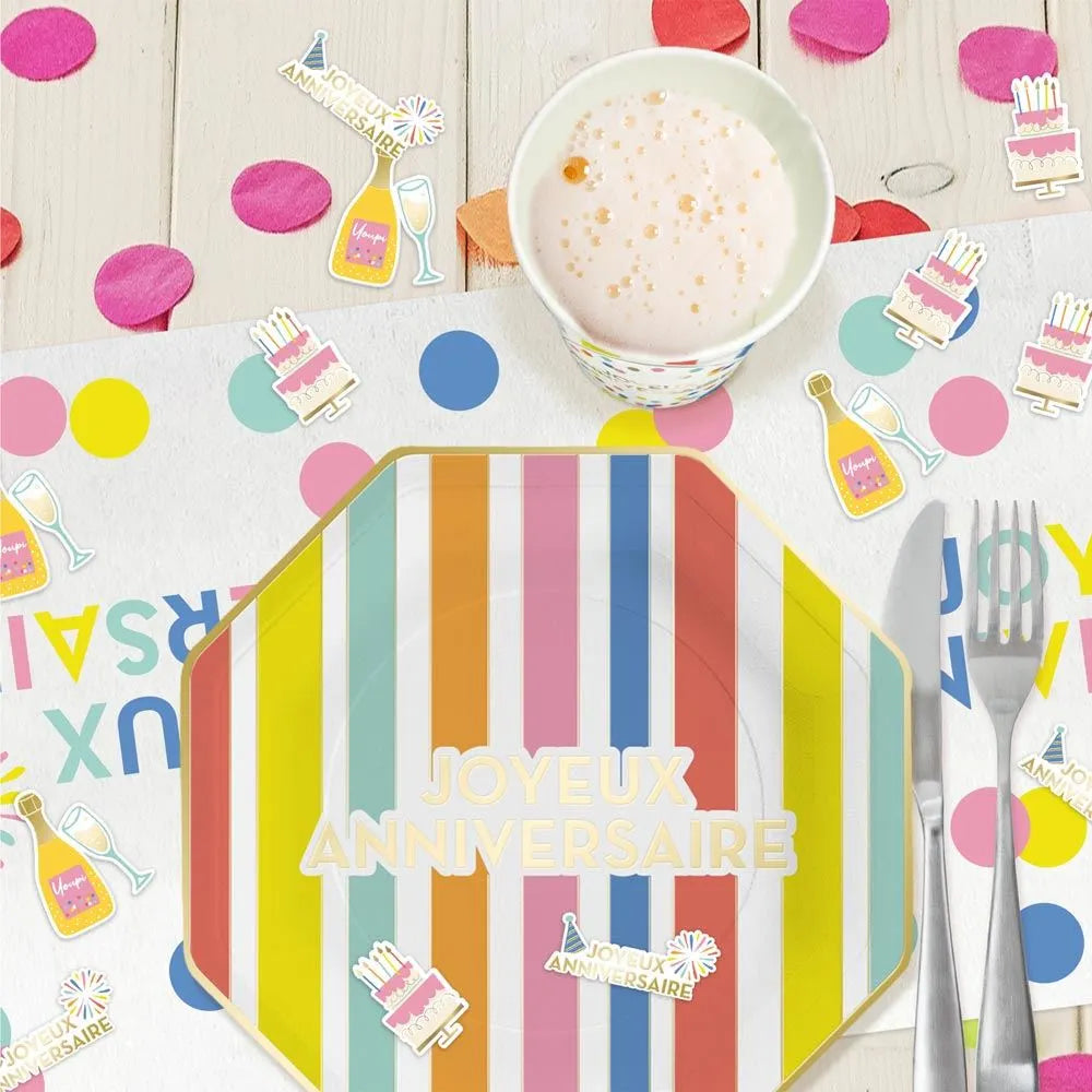 HAPPY PARTY TABLE DECO DUO 