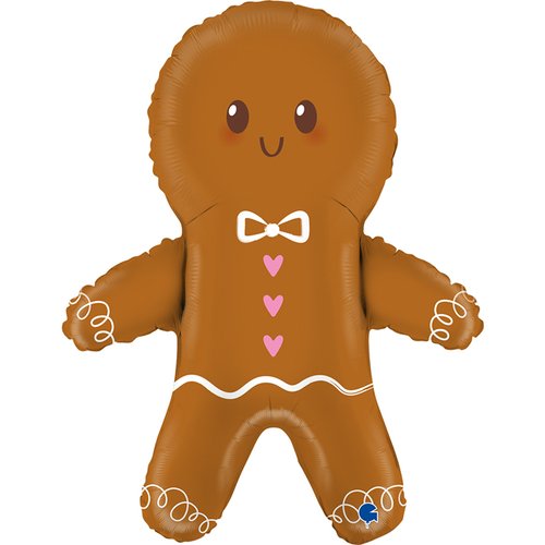 GINGERBREAD MAN BALLOON 55x72CM