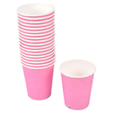 SET OF 20 WHITE CARDBOARD CUPS 23CL FESTIVE AND SUSTAINABLE TABLE DECOR