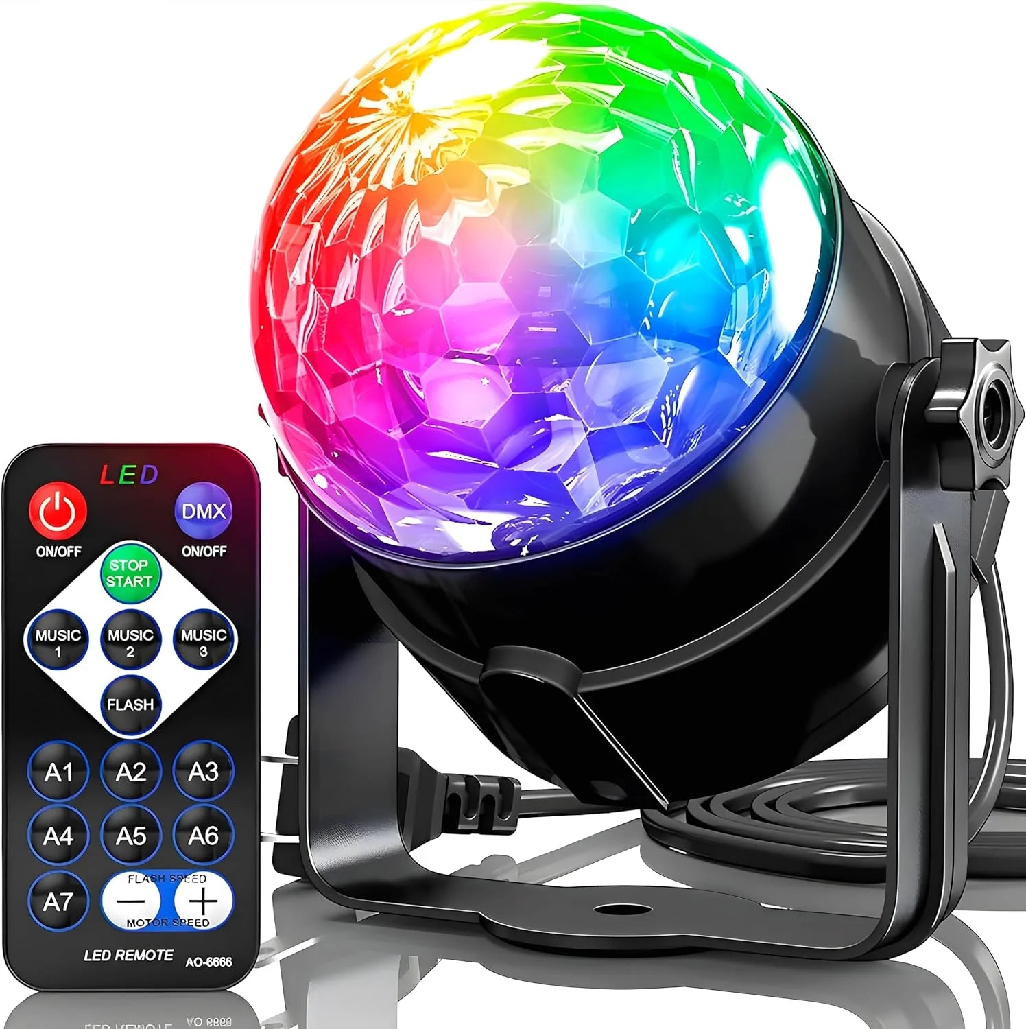 RENTAL OF LIGHT DISCO BALL FOR LIGHT SHOWS