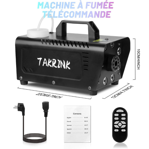 900W SMOKING MACHINE RENTAL WITH LED