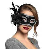 MASQUE VENITIEN ELEGANT NOIR