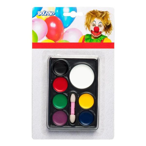 MAQUILLAGE GRAS, PALETTE 7 COULEURS