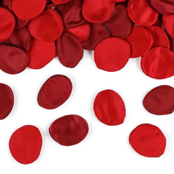 RED ROSE PETALS x100 
