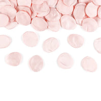PÉTALES DE ROSE EN TISSU ROSE X100