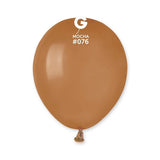 Ballon latex 13cm couleur mocha