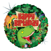 ballon happy birthday dinosaure 