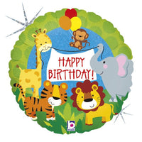 ballon jungle happy birthday 