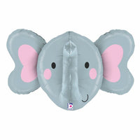 3D ELEPHANT HEAD BALLOON 86CM