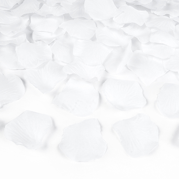 WHITE ROSE PETALS x100 