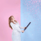 GENDER REVEAL CONFETTI CANNON 60CM GIRL