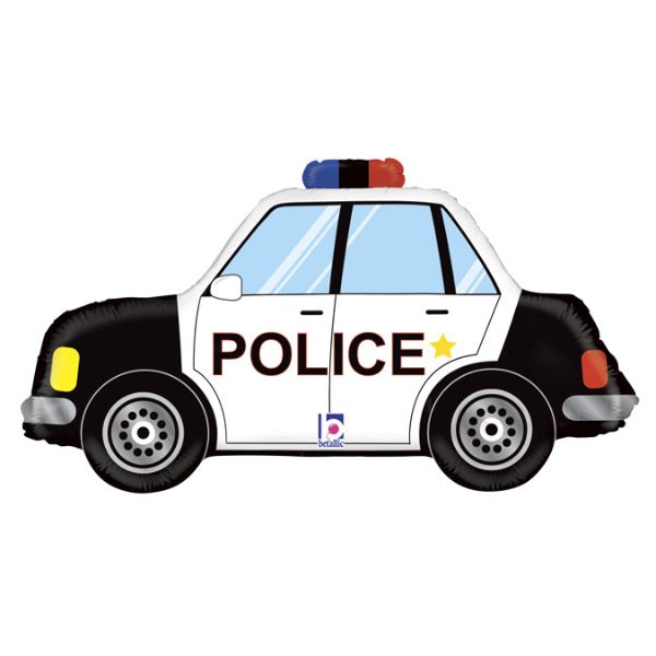 POLICE CAR BALLOON 86CM