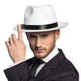 CHAPEAU MAFIA BLANC