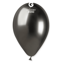 Ballon latex 33cm couleur noir brillant