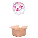 MY BOX BALLON "BIRTHDAY BITCH" 45CM