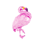 ballon flamant rose