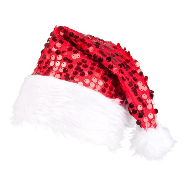 BONNET NOËL PAILLETTES