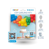 COMPLETE KIT MULTICOLOR BALLOON GARLAND