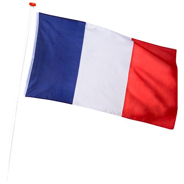 FRANCE POLYESTER FLAG 90 X 150 CM