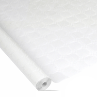 NAPPE PAPIER DAMASSE BLANC 1,18X5M