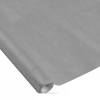 NAPPE PAPIER DAMASSE GRIS 1,18X5M