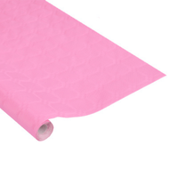 PINK DAMASK PAPER TABLECLOTH 1.18X5M 