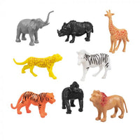 SET 8 WILD ANIMALS 