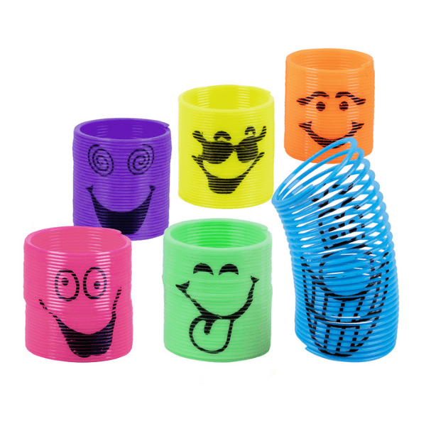 SET 6 SMILING SLINKIES 