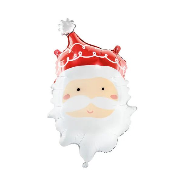 ballon tete pere noel