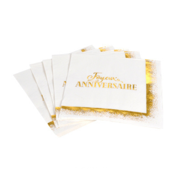 SET OF 20 SPECIAL BIRTHDAY PAPER NAPKINS 33x33cm
