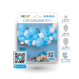 COMPLETE BLUE BALLOON GARLAND KIT