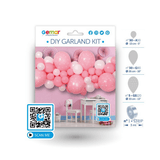 KIT COMPLET GUIRLANDE DE BALLON ROSE