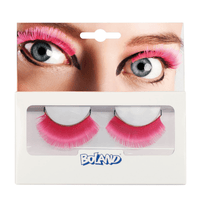 FLUO PINK FALSE EYELASHES 