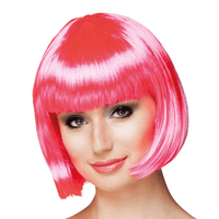 accessoire perruque cabaret couleur rose